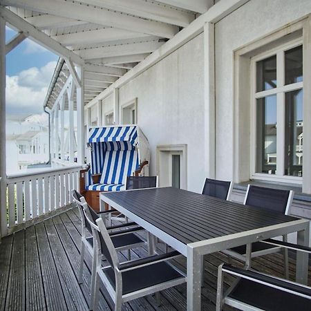Balkon, Gratis Nutzung Vom Ahoi Erlebnisbad Und Sauna In Sellin - Residenz Strandeck Fewo01 괴렌 외부 사진