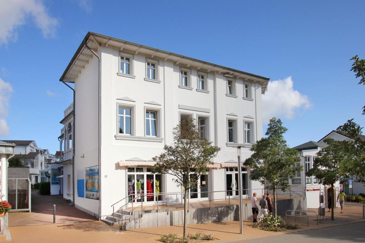 Balkon, Gratis Nutzung Vom Ahoi Erlebnisbad Und Sauna In Sellin - Residenz Strandeck Fewo01 괴렌 외부 사진