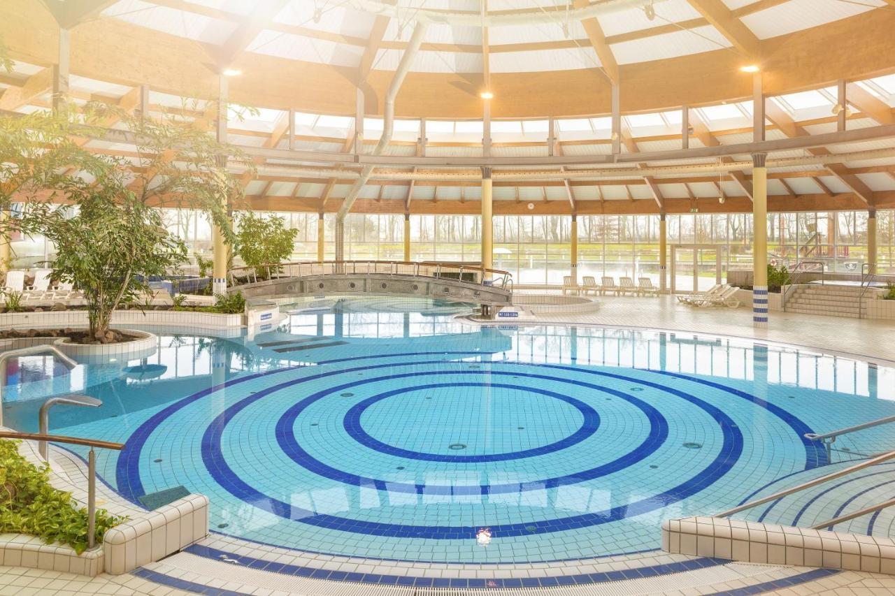 Balkon, Gratis Nutzung Vom Ahoi Erlebnisbad Und Sauna In Sellin - Residenz Strandeck Fewo01 괴렌 외부 사진