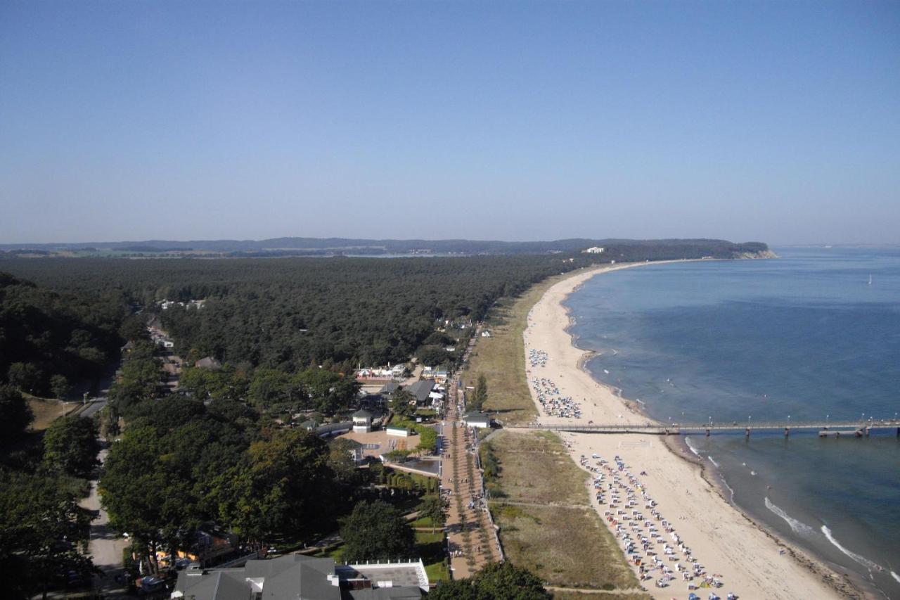 Balkon, Gratis Nutzung Vom Ahoi Erlebnisbad Und Sauna In Sellin - Residenz Strandeck Fewo01 괴렌 외부 사진