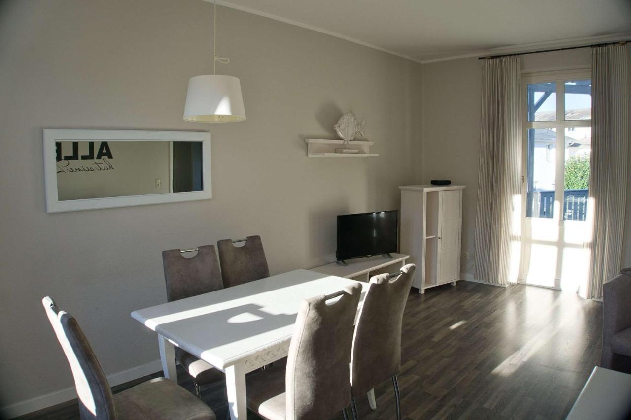 Balkon, Gratis Nutzung Vom Ahoi Erlebnisbad Und Sauna In Sellin - Residenz Strandeck Fewo01 괴렌 외부 사진